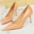 Shoes Patent Leather Pumps High Heels Pointed Lady Party Shoes Stilettos Heels Wedding Shoes