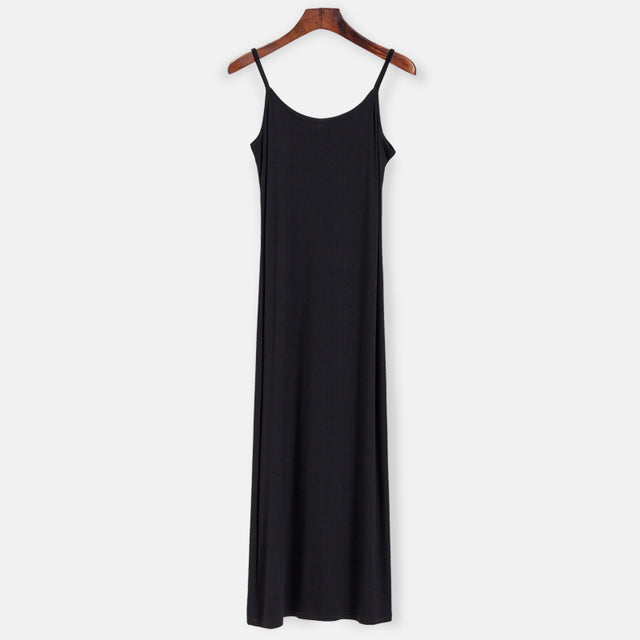 Spring Autumn O-neck Elastic Knit Long Dresses Soft Lady Hollowing Sweater Dresses Femme New