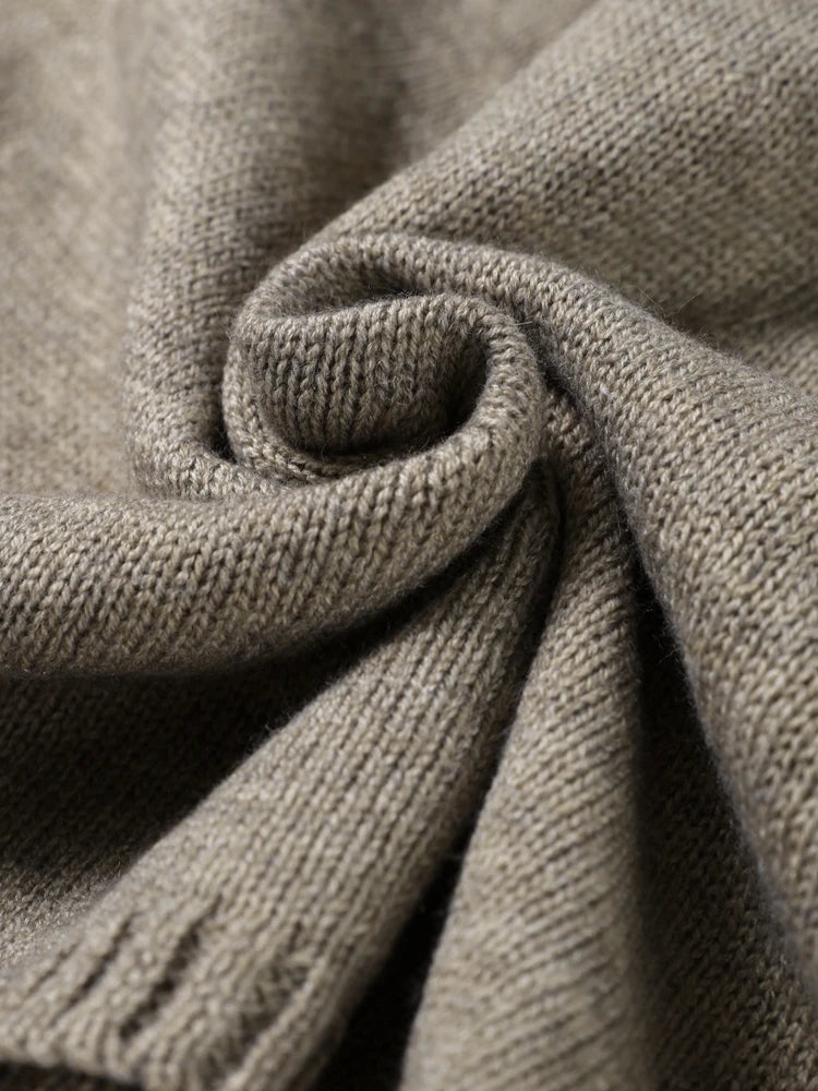 Knitted Cape Cardigan Single-breasted O-neck Sweaters Female Autumn Loose Versatile Simple Knitwear