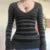 Fairycore Y2k Grunge Knitted Sweater 90s V Neck Pullovers Aesthetics Retro Jumpers Knitwear