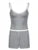 Contrast Lace Patchwork Slim Stripe Y2k 2 Pieces Shorts Sets Kawaii V Neck Camisole and Botton Shorts Set