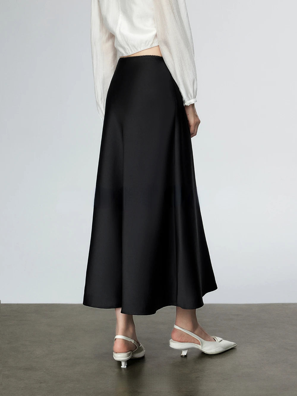 Aida Satin Skirt