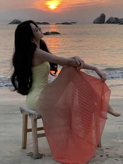 Strapless Long Dresses for Off Shoulder Sleeveless Bodycon Mermaid Party Dress Summer Holiday Beach Vestidos