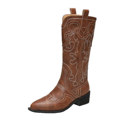 New Short Boots Autumn Shoes for Pointed Toe Heels Boots Outdoor