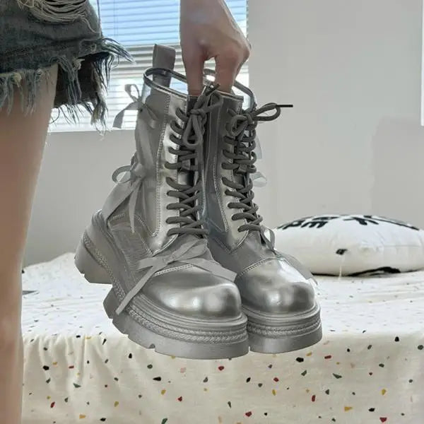 Sandals Boots Rock Shoes Woman Shoes Designer Bootswomen Lolita Summer Ankle Boots