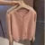 Autumn Long Sleeve Cardigans Sweater Knitted Coat Short Single Breasted Korean Slim Tops