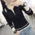 Autumn Spring Style Knitted Pullover Tops Lady Zipper V-neck Knitted Pullover Sweater Zz0972