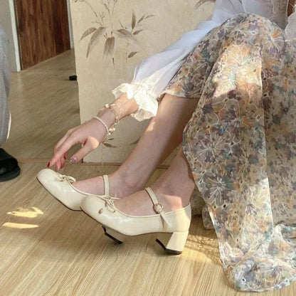 Amaia Bowtie Ballet Shoes