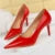 Shoes Patent Leather Shoes Woman Pumps High Heels Stiletto Heels 10.5 Cm Red Wedding Shoes Bridal Shoes Heels