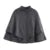 Knitted Cape Cardigan Single-breasted O-neck Sweaters Female Autumn Loose Versatile Simple Knitwear