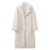 Long Faux Fox Fur Coat Winter Warm Fluffy Fur Jacket Female Street Furry Outerwear Overcoat