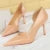 Shoes 8 Cm Heels Patent Leather Woman Pumps Stilettos Lady Shoes Party Shoes High Heels 43