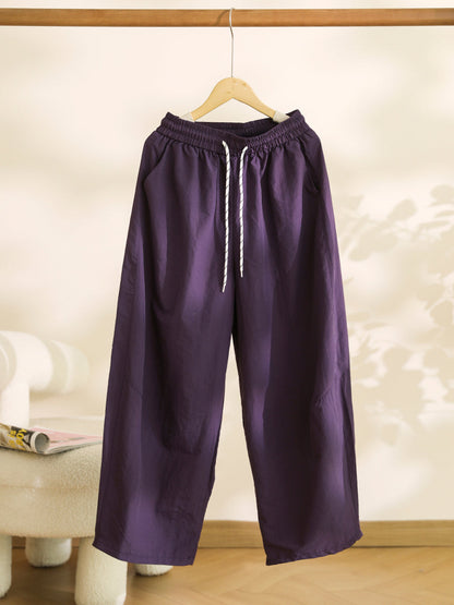 Summer Loose Wide-leg Pants Cx057