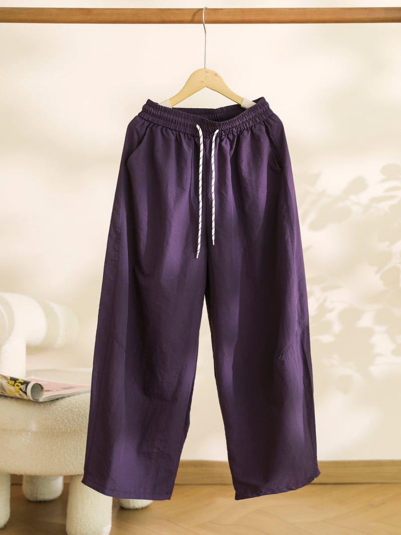 Summer Loose Wide-leg Pants Cx057