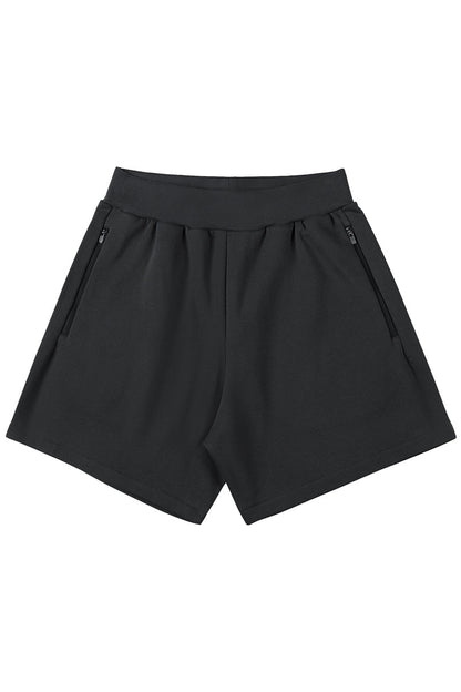 400g Heavy Cotton Shorts With Zip Pocket