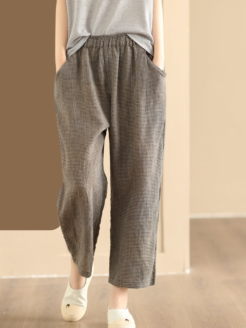 Summer Linen Wide-leg Pants Aa1017