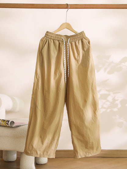Summer Loose Wide-leg Pants Cx057