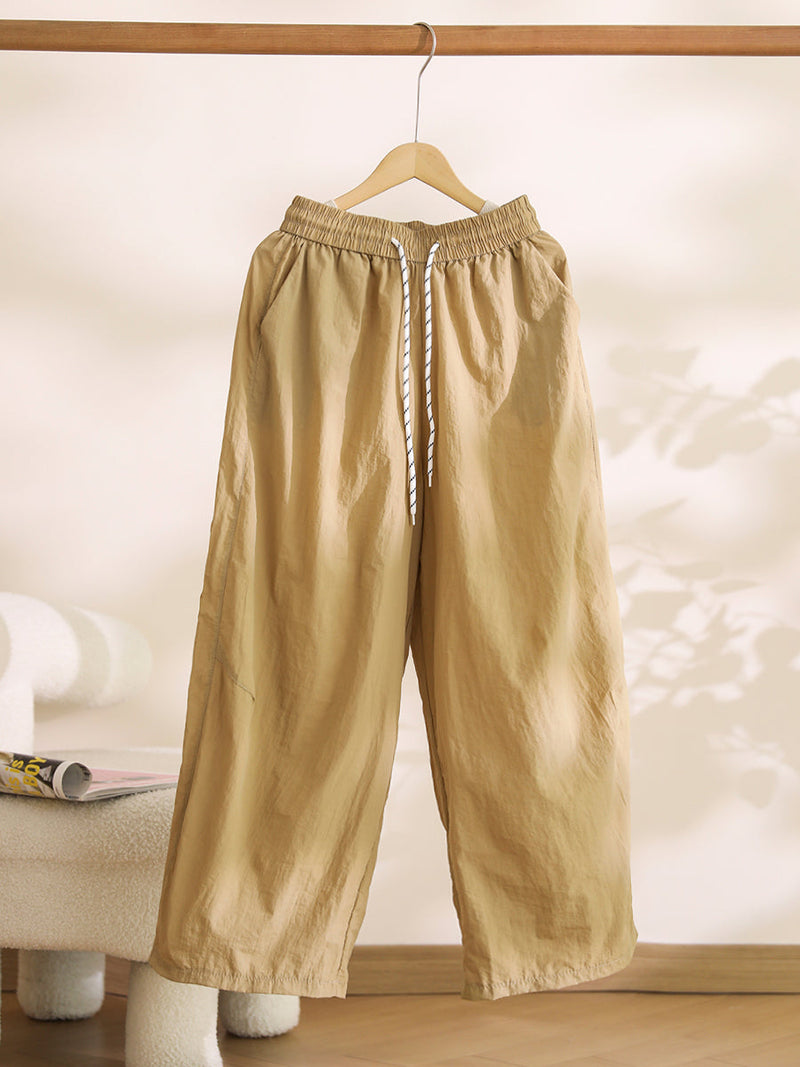 Summer Loose Wide-leg Pants Cx057