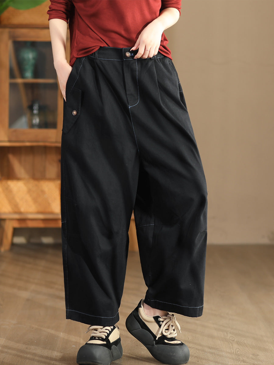 Autumn Commute Loose Harem Pants At1070