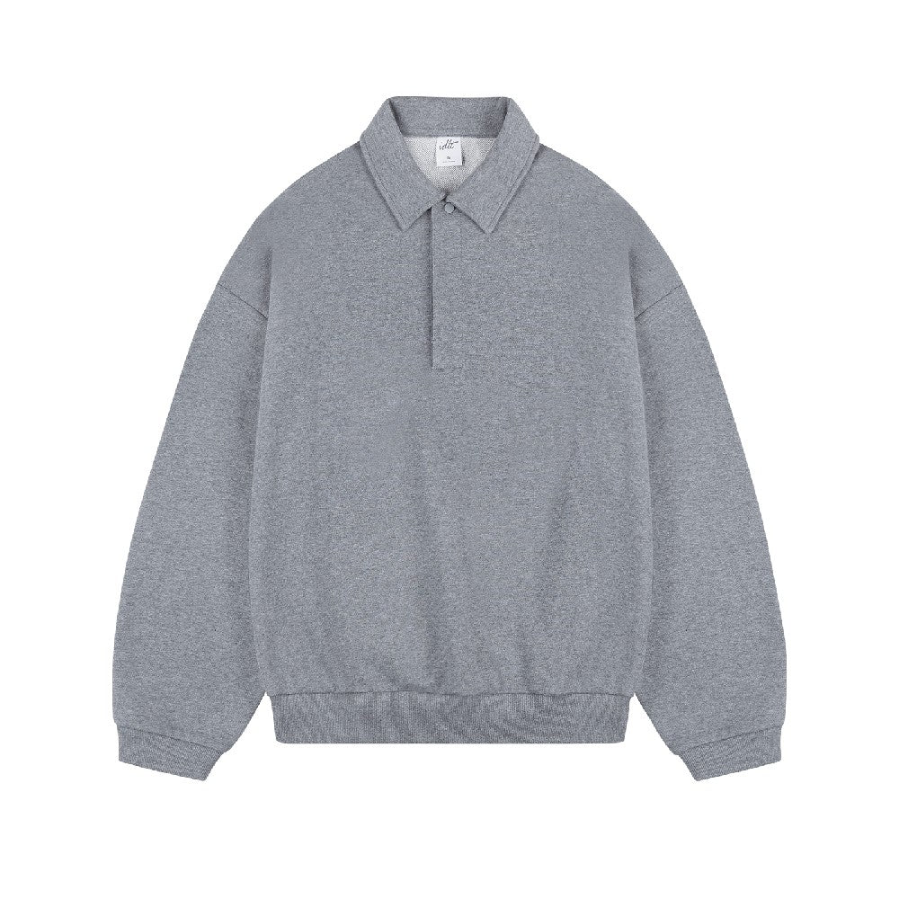 Long Sleeve Polo Sweater