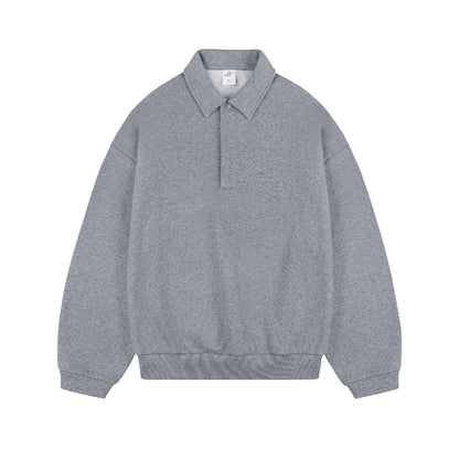 Long Sleeve Polo Sweater