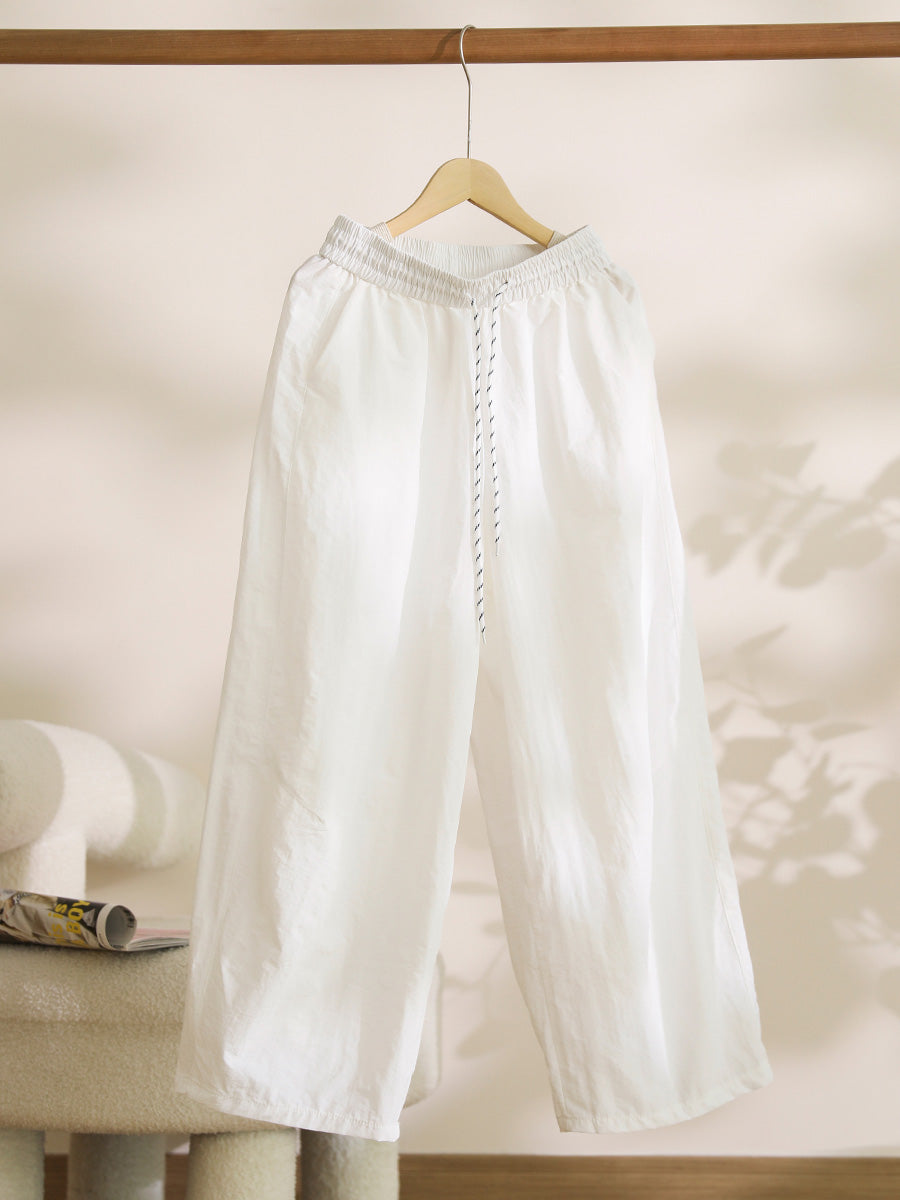 Summer Loose Wide-leg Pants Cx057