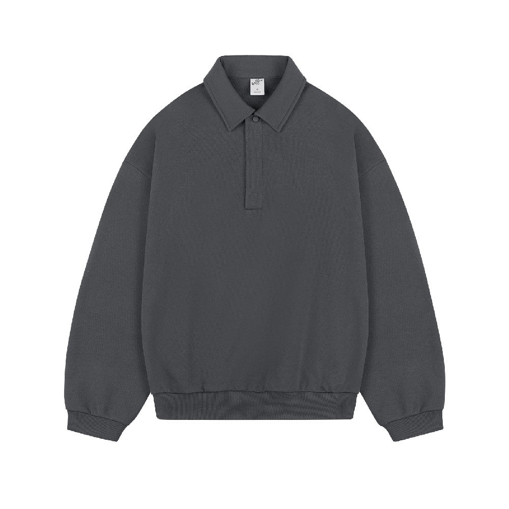 Long Sleeve Polo Sweater