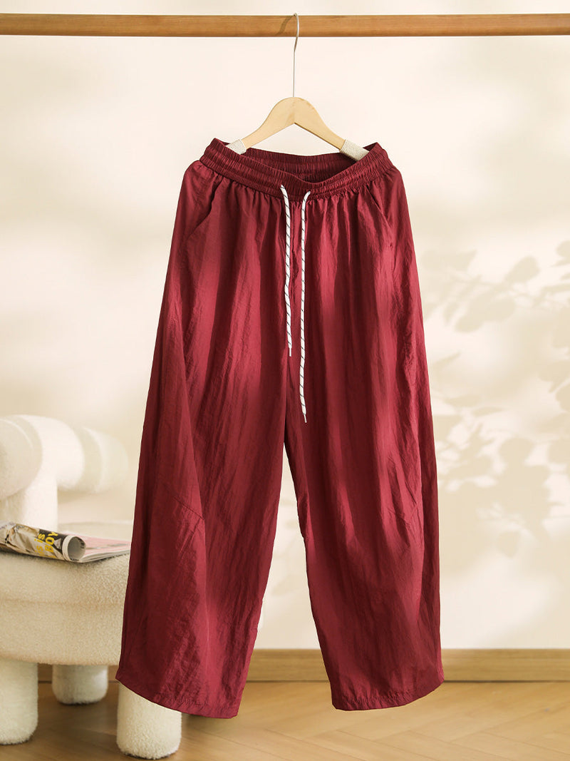 Summer Loose Wide-leg Pants Cx057