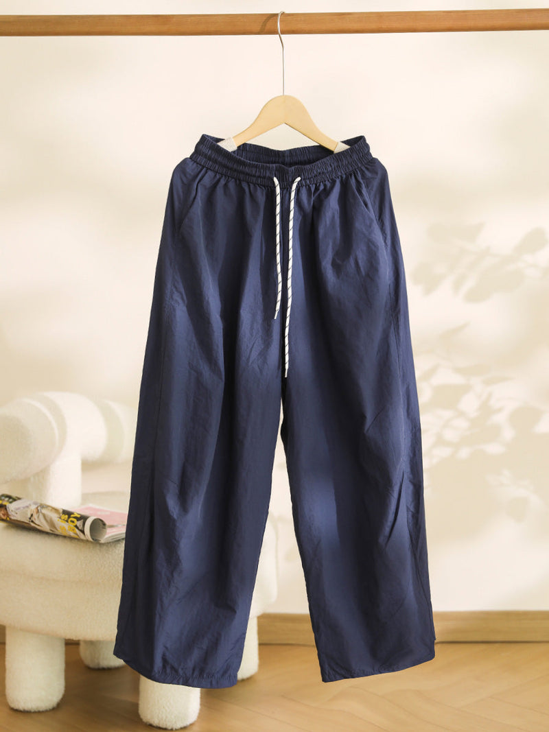 Summer Loose Wide-leg Pants Cx057