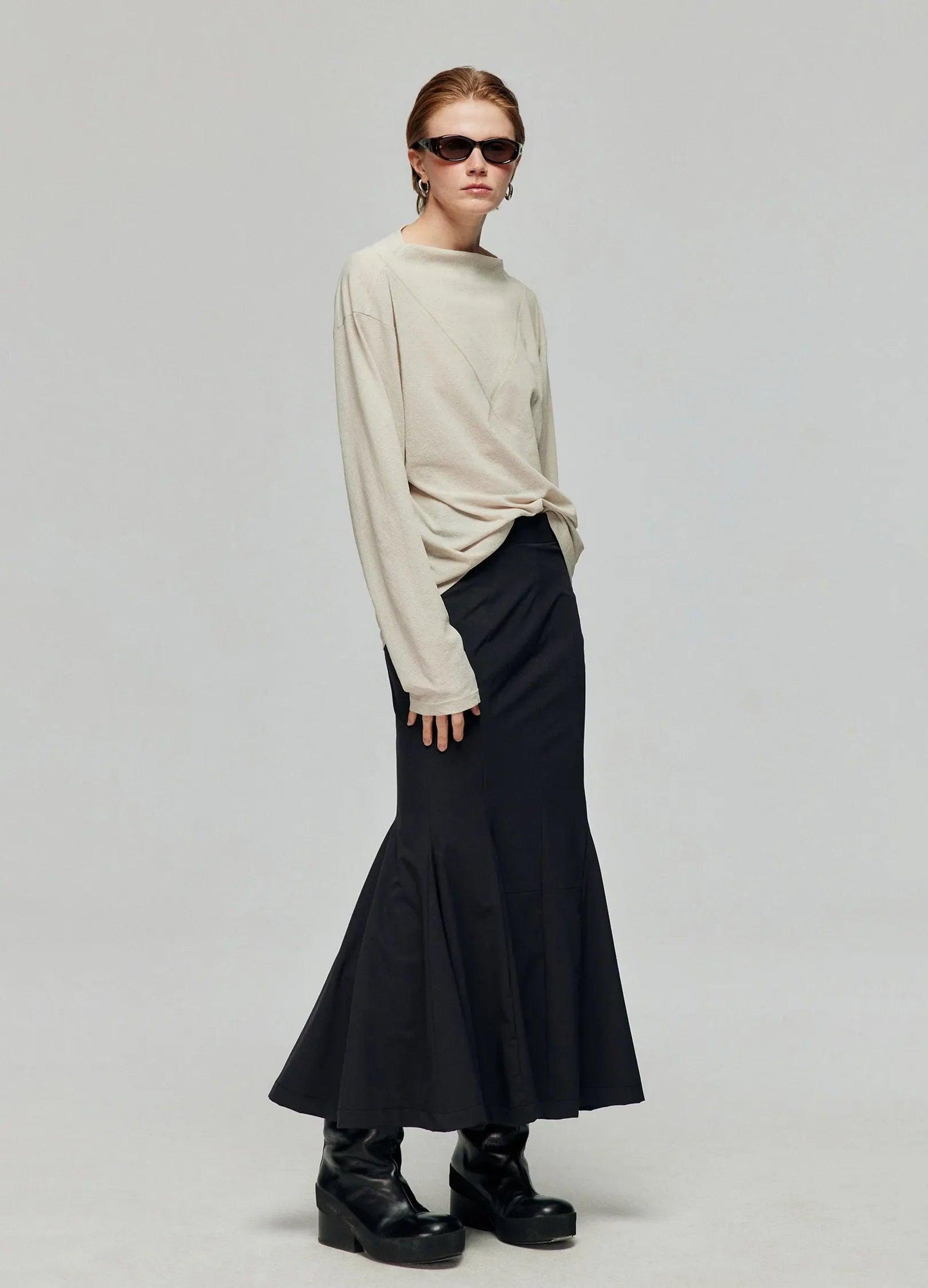 Fishtail Maxi Skirt