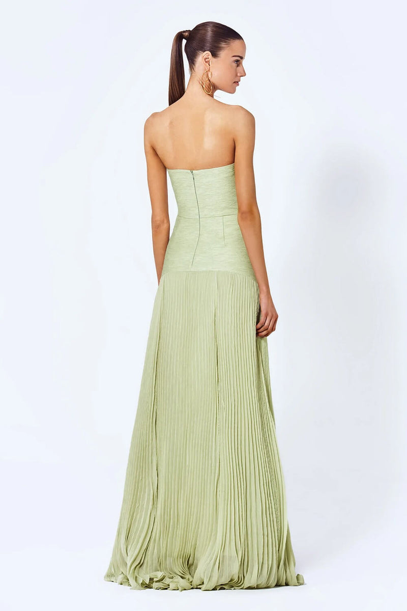 Morgane - Sleeveless Drop-waist Maxi Dress