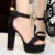 Sandals High Heels Pumps Super High Heel 13.5 Cm ’s Banquet Shoes Platform Heeled Sandals Summer