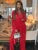 Lace Hollow Out Printed 2 Piece-set Trousers Female See-through See-through Shirts and ’s Pants Outfits