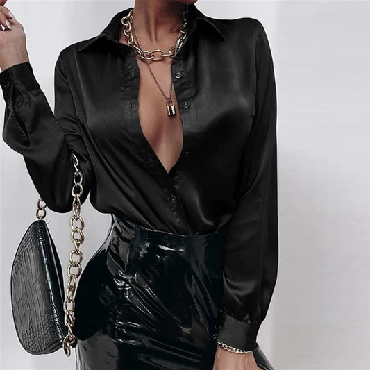 Office Satin Blouse