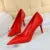 Shoes Pumps Pu Leather High-heeled Shoes Wedding Shoes Stiletto Heels Party Shoes Large Size 42 43