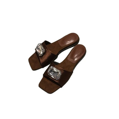 Low Shoes Pu Hoof Heels Rome Fabric Rubber Shoes Low Hoof Heels Pu Rubber Rome