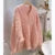 Oversized Sweater Preppy Pink V Neck Knitted Pullovers Harajuku Korean Long Sleeve Knitwear Winter Jumpers