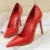 Shoes Pumps Pu Leather High-heeled Shoes Wedding Shoes Stiletto Heels Party Shoes Large Size 42 43