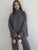Knit Zipper ’s Pants Sets for Slim Lapel Long Sleeve Pullover and Patchwork Straight Legg 2 Piece-set Winter