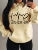 Faith Hope Love Letter Graphic Hoody Street Loose Sweatshirt Autumn Fleece Hooded Hip Hop O-neck Clothing Female