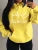 Faith Hope Love Letter Graphic Hoody Street Loose Sweatshirt Autumn Fleece Hooded Hip Hop O-neck Clothing Female