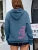 Do What Makes You Happy Pink Letter Clothing Personality Street Sweatshirt All-match Woman Hip Hop Hoodies