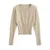 Knitted O-neck Cardigan Slim Fit Single-breasted Pullover Sweaters Female Autumn Simple Street Tops