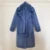Winter Long Overcoats Oversized Lapel Belted Faux Rabbit Fur Coat Jacket Female Outerwear Plush Fur Coats