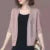 Thin Knitted Cardigan Summer Ice Silk Sun Protection Coat ’s Short Knit Sweater Hollow Out Shawl Jacket