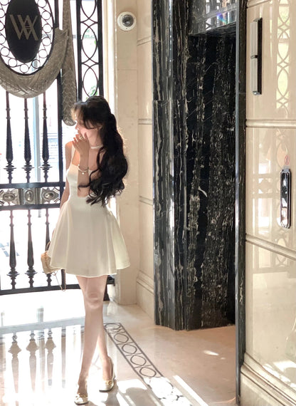 Summer Evening Party Midi Dresses Sleeveless Y2k Mini Birthday Dress Korean Aline Vestidos