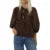 Y2k Shirts Aesthetic Clothes Color/stripe 3/4 Sleeve Tie Up Cardigan Tops 2000s Blouse
