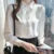 Spring Autumn Style Blouses Shirts Lady Long Sleeve Turn-down Collar Color Blusas Tops Df4959