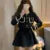 Autumn New Two-piece Skirt Sets Korean Crop Jacket Coat Mini Skirt Female Clothing Y2k Outfits