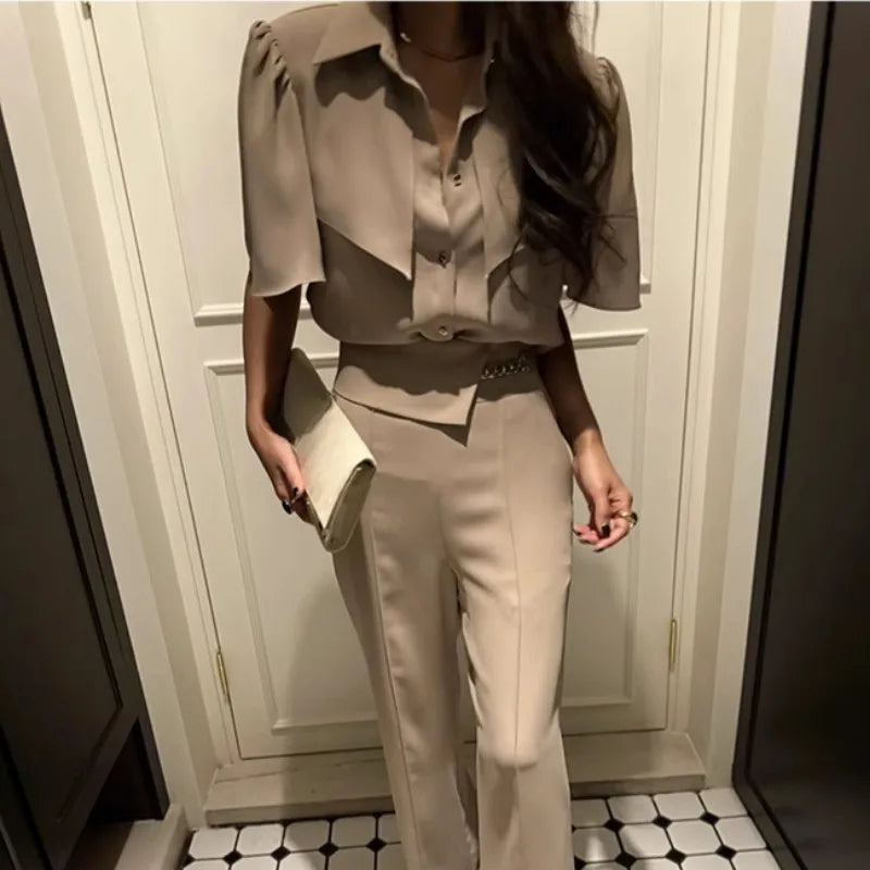 Blouses Spring Summer Korean Shirts Office Lady Simple Blusas Mujer